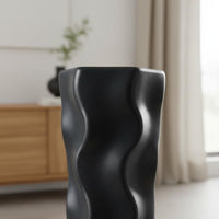 Modern Floor Vase Freestanding Tall Standing Vase Glossy Finish for Entryway