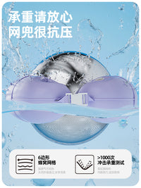 跨境夹网浮床游泳充气儿童游泳圈大人加厚户外水上躺椅充气浮排