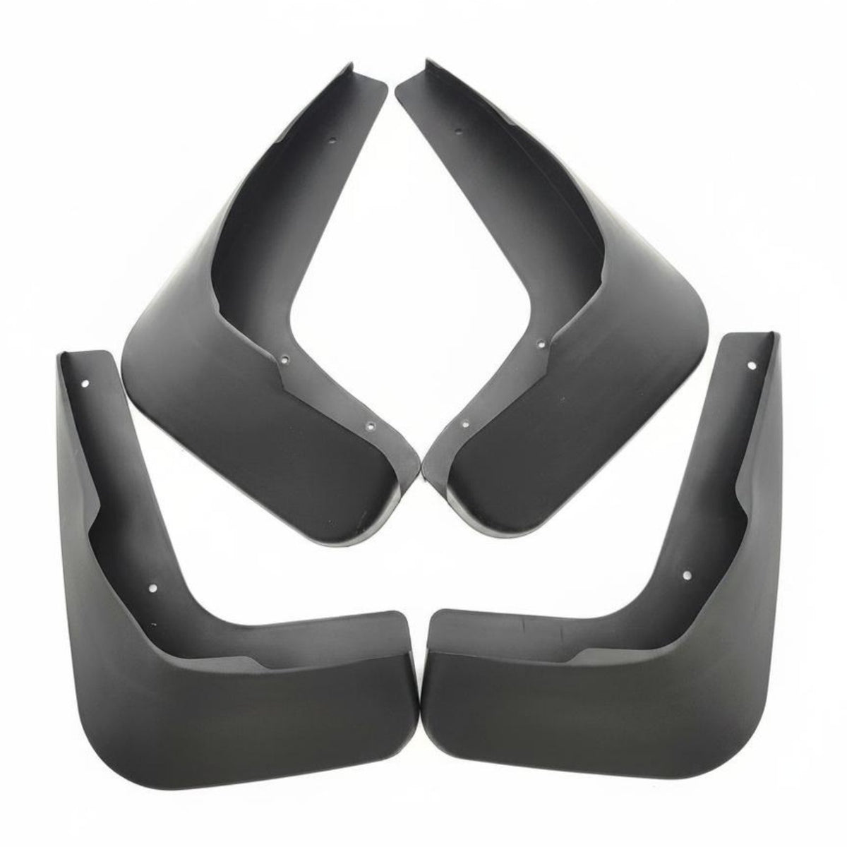 4 Pieces Body Protection Car Mud Flaps Wear Resistant Mudguard Set Flexible Plastic Wheel Well Guards Easy Installation for MG7 Owners