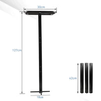 Dragon Fruit Climbing Frame Easy to Assemble Metal Plant Support Stand Sturdy & Stable Adjustable Plant Climbing Rack for Outdoor, Patio, Indoor