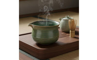 Matcha Bowl with Spout Song Period Style Matcha Bowl Handmade Teaware