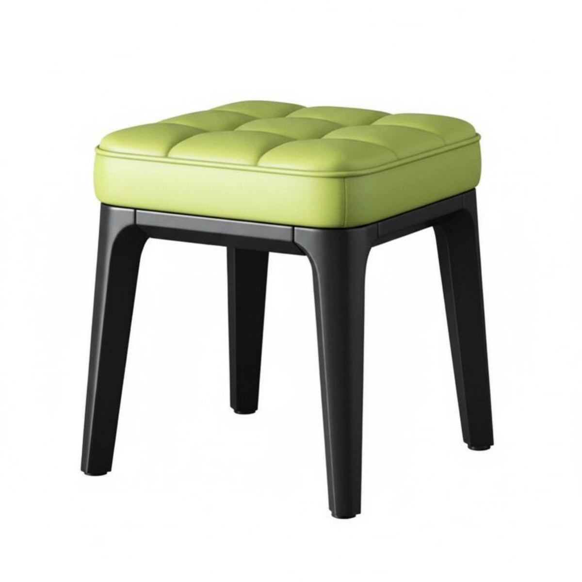 Low Stool Stackable Seating Space Saving Comfort Cushion for Bedroom