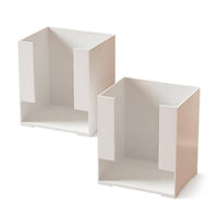 Facial Covering Dispenser Large Capacity Cosmetic Organizer Easy to Clean