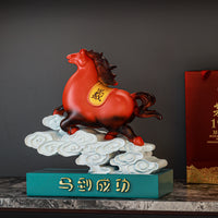 创意国潮马办公室装饰品桌面礼物生肖摆件新款马年礼品新年伴手礼