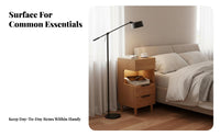 Slim Gap Cabinet Space-Saving Bedroom Furniture Minimalist Design for Homeowners