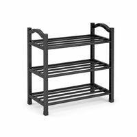 Metal Shoe Rack Narrow Freestanding Shoe Rack Sturdy for Hallway, Closet