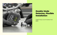 Motorcycle Tire Pressure tracking System, cordless TPMS, instant pressure and temperature alerts, waterproof, universal fit, easy installation