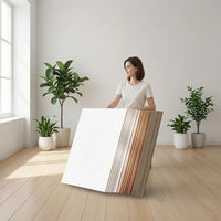 Cardboard Sheets for DIY Crafts, Model Making, and Gift Box Inserts - A3/A4 White/Kraft Paperboard