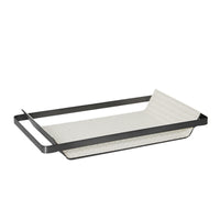 Tray with Leather Liner Rectangular Valet Tray Textured for Home Decorators