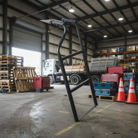 Pickup Truck tailgates Ladder Anti-Slip Retractable tailgates Ladder Adjustable Height Foldable Truck Bed Step for Worksite, Camping