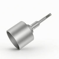 Demolition Tool Ground Rod Driver  All Metal Compatible Rotary Shank Attachment Heavy-Duty Rotary Tool Accessory for Professionals