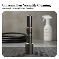 3600 PSI Quick Plug Connector Leak-Resistant Design High Pressure Washer Quick Connect Adapter Heavy Duty Universal Threaded Foam Lance Adapter