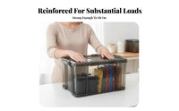 Airtight Storage Bin Large Capacity Airtight Canister Set Secure Locking Lids
