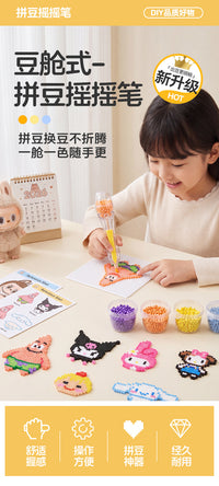 DIY Fuse Bead Tool Kit with Press-Type Bead Pen and Shaker Pen