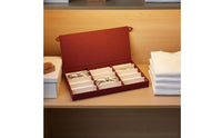 15-Slot Glasses Display Box Portable Oxford Cloth Eyewear Case Dust Resistant