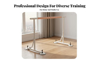 Non-Slip Suction Cups Adjustable Height Ballet Barre Stable Base Freestanding Ballet Barre Easy Assembly Freestanding Dance Bar Heavy Duty for Children, Dancers, Adults