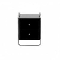 Fluted Door Side Table Modern aesthetic Home Furnishing Multifunctional for Entryway
