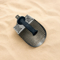 Gold Panning Black Handle Sieve Angled