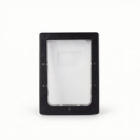 Dog Door Cat Flap with Hinged Door Cat Door Pet Flap Screen Insert Panel with Rounded Corners and Sturdy Construction Suitable for Pet Owners Home Entrances
