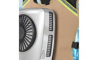 Portable Air-Cooling Vest with Fan Reflective Cooling Vest Adjustable Lightweight for Golfers, Outdoor Work