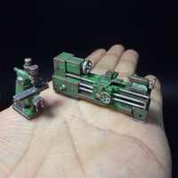 1:64车床铣床微缩模型