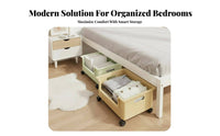 Wheeled Underbed Box long-finaling Construction Wheeled Underbed Container dirtresistant