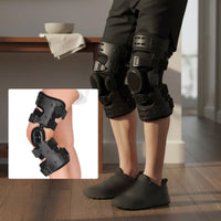 ROM Knee Brace Locking Control Knob Fracture Recovery Brace Breathable Material