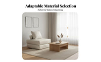 Reconfigurable Design Tofu Block Sofa Minimalist aesthetic Living Room Furniture Japanese Aesthetic Sectional Couch Lowsilhouette for Apartment Dwellers, Homeowners, Families, Lounge Area, recreation Space
