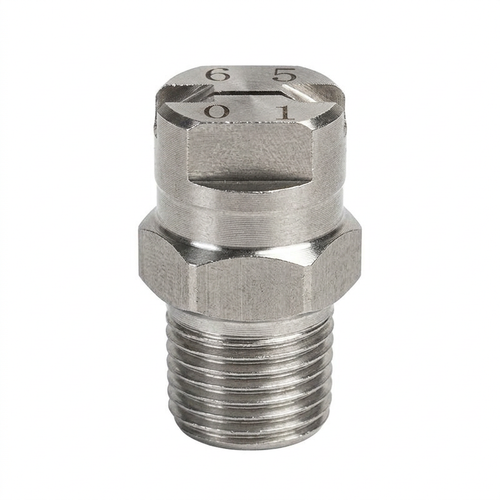 Spray Tip 4BSPT Male Thread, 304 Stainless Steel Industrial Spray Nozzle, Flat Tip, High Pressure Wash Nozzle, Cleaning Nozzl