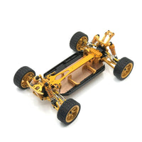 Metal RC Car Upgrade Frame Sturdy Structure RC Car Chassis Frame Heavy Duty Hobby Vehicle Parts for Racers, Rough Terrain