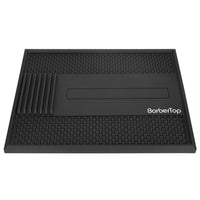 Grooved Barber Mat Non-Slip Barber Mat Silicone for Hairdressers