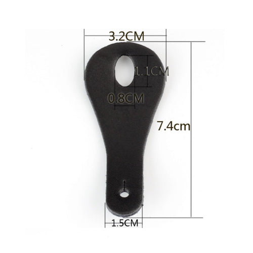 Leather Belt Hanger Tab Long-Lasting Single Layer Leather Strap Slimline