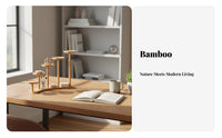 Tabletop Plant Stand Multi-Tier Design Display Rack Natural Aesthetic