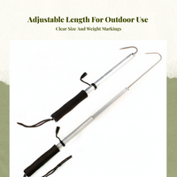 Telescopic Stainless Steel Fishing Grabber