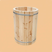Traditional Round Beehive Handmade Wooden Beehive Barrel Eco-Friendly for Garden