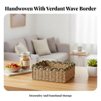 Clear storage container with Handles Easy to Clean Organizer container adaptable for Dorm Room
