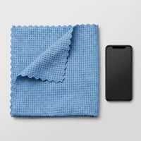 Mesh Cleaning Cloth Microfibre Cloth, 40x40cm Cleaning Cloth for Car Drying Towel, High Absorbency Low-Lint Reusable Glass Polishing Tool