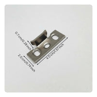 Stainless Steel Sash Lock, Three-Hole, Security Hardware