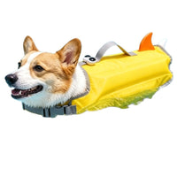 Dog Life Jacket for Swimming, High Buoyancy Pet Life Vest for Small and Medium Dogs