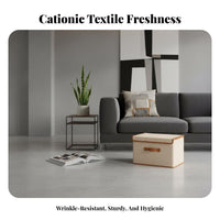 foldable Framed Box Large Capacity Household Storage Stackable for Dorm Room