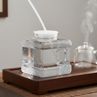 Transparent Tea Water Container High Temperature Resistant for Camping, Travel