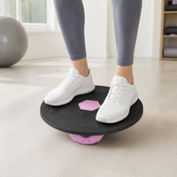 Balance Indoor Core Training Fitness Red Gray 39×8cm