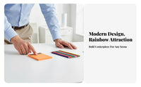 50 Sheets Teleph Single Memo Pad Multi-Color Ph Single Call Y Notes Bright Colors Call Back Notepad for Students, Families, Reception Desk, School