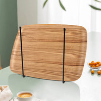 Iron Display Holder Multi-Purpose Metal Frame Stand Polished Edges