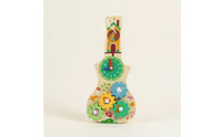 Wooden Busy Board with Clock Educational Violin Busy Board Sensory Learning Activity Child-Led Toy Fine Motor for Toddlers