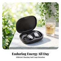 Secure Fit Open-Ear Earbuds | Open Ear Earbuds with Earhook, Comfortable, for Running