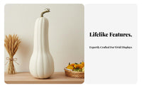 Decorative Gourd Model Lifelike Artificial Harvest Gourd Rustic for Bowl Filler