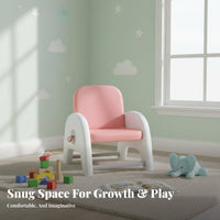 Toddler Desk and Chair Rounded Corners kids' Furniture Multi-Purpose for Parents