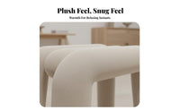 Upholstered Square Stool Luxury Design Household Furniture Comfortable