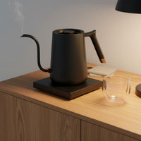 Electric Gooseneck Kettle Keep Warm Function Gooseneck Kettle Smart Coffee Pot Rapid Heating Ergonomic Handle for Baristas, Cafe
